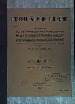 Imagen del vendedor de Enzyklopdie der Erdkunde : Nordeuropa. a la venta por books4less (Versandantiquariat Petra Gros GmbH & Co. KG)