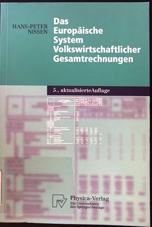 Das Europäische System volkswirtschaftlicher Gesamtrechnungen. Physica-Lehrbuch