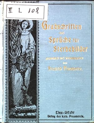 Seller image for Grabschriften und Sprche fr Sterbebilder. 7. Bndchen d. Fest- und Gelegenheitsgedichte; for sale by books4less (Versandantiquariat Petra Gros GmbH & Co. KG)
