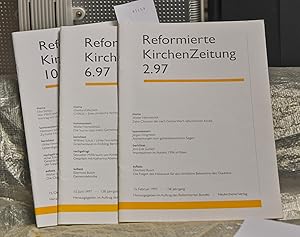 Seller image for RKZ - Reformierte Kirchenzeitung - herausgegeben im Auftrag des Refomierten Bundes 138. Jahrgang 1997, Hefte 2.97, 6.97, 10.97 for sale by Antiquariat Hoffmann