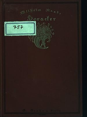 Seller image for Horacker. for sale by books4less (Versandantiquariat Petra Gros GmbH & Co. KG)