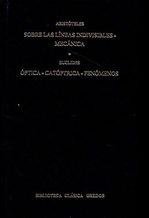 SOBRE LAS LÍNEAS INDIVISIBLES. MECÁNICA. ÓPTICA. CATÓPTRICA. FENÓMENOS.