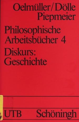 Seller image for Diskurs: Geschichte. UTB; Bd. 1007. for sale by Antiquariat Bookfarm