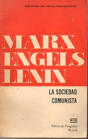 Imagen del vendedor de LA SOCIEDAD COMUNISTA. RECOPILACIN. a la venta por Books Never Die