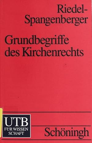 Seller image for Grundbegriffe des Kirchenrechts. UTB; Bd. 1618. for sale by Antiquariat Bookfarm