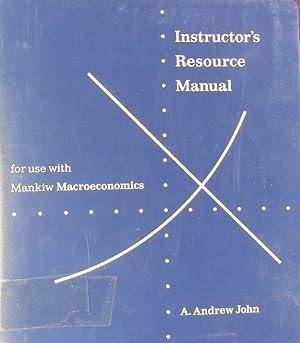 Seller image for Macroeconomics. - (Inst). Instructor's resource manual. for sale by Antiquariat Bookfarm