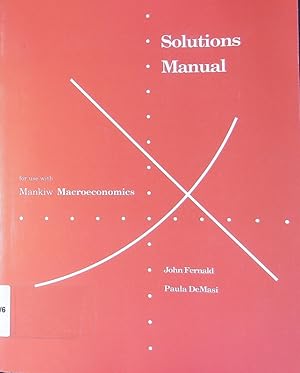 Seller image for Macroeconomics. - (Solu). Solutions manual. for sale by Antiquariat Bookfarm