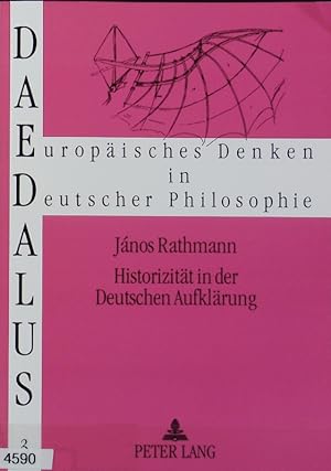 Seller image for Historizitt in der deutschen Aufklrung. Daedalus ; 3. for sale by Antiquariat Bookfarm