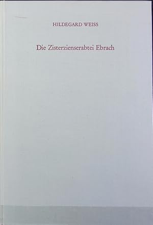 Bild des Verkufers fr Zisterzienserabtei Ebrach : eine Untersuchung zur Grundherrschaft, Gerichtsherrschaft und Dorfgemeinde im frnkischen Raum. Quellen und Forschungen zur Agrargeschichte ; 8. zum Verkauf von Antiquariat Bookfarm