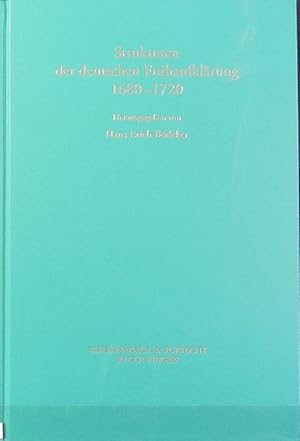 Bild des Verkufers fr Strukturen der deutschen Frhaufklrung 1680 - 1720. Verffentlichungen des Max-Planck-Instituts fr Geschichte ; Bd. 168. zum Verkauf von Antiquariat Bookfarm