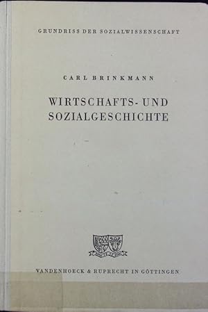 Image du vendeur pour Wirtschafts- und Sozialgeschichte. Grundri der Sozialwissenschaft ; 18. mis en vente par Antiquariat Bookfarm