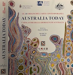 Bild des Verkufers fr Australia today Capolavori degli aborigeni di Australia zum Verkauf von Biblioteca di Babele