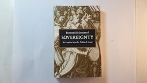 Bild des Verkufers fr Sovereignty, An Enquiry into the Political Good zum Verkauf von Gebrauchtbcherlogistik  H.J. Lauterbach