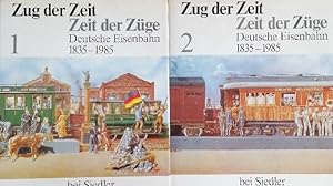 Seller image for Zug der Zeit - Zeit der Zge - Band 1 & 2 - 1. Auflage - 1985 for sale by Buchhandlung Loken-Books