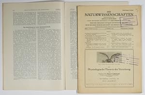 Die Entwicklung der neuen Quantenmechanik (pp.614-623; 636-649, 3 Fig.).