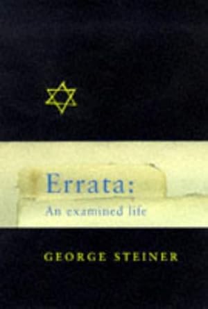 Seller image for Errata : An Examined Life for sale by Redux Books