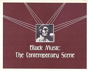 Bild des Verkufers fr Black Music: The Contemporary Scene zum Verkauf von Kenneth Mallory Bookseller ABAA