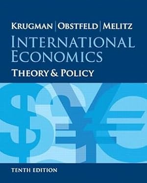 Image du vendeur pour International Economics: Theory and Policy (10th Edition) (Pearson Series in Economics) mis en vente par BombBooks