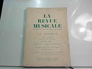 Seller image for La revue musicale. La musique 1900-1950. N 216. Anne 1952. for sale by JLG_livres anciens et modernes