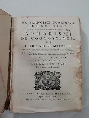 Aphorismi de cognoscendis et curandis morbis uberrimis commentariis, atque animadversionibus illu...