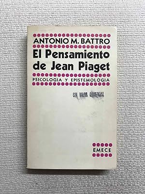 Immagine del venditore per El pensamiento de Jean Piaget. Psicologa y epistemologa venduto da Campbell Llibres