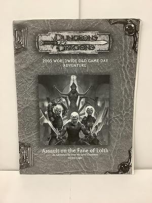 Seller image for Assault on the Fane of Lolth, Dungeons & Dragons 2005 Worldwide D&D Game Day Adventure for sale by Chamblin Bookmine