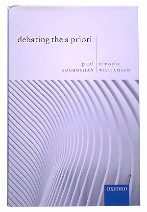 Image du vendeur pour Debating the A Priori mis en vente par Black Falcon Books