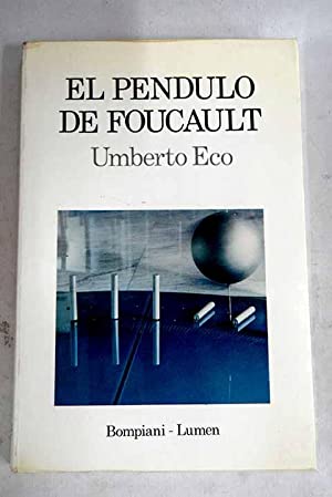 EL PENDULO DE FOUCAULT 1ªEdición