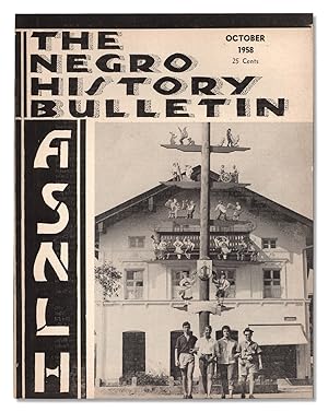 Imagen del vendedor de The Negro History Bulletin. October 1958. Vol. XXII, No. 8 a la venta por Ian Brabner, Rare Americana (ABAA)