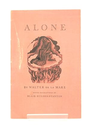 Imagen del vendedor de ALONE a la venta por Stella & Rose's Books, PBFA