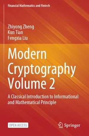 Immagine del venditore per Modern Cryptography Volume 2 1st ed. 2023 venduto da GreatBookPricesUK