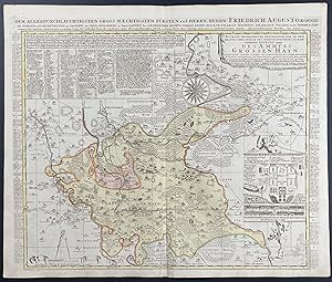 Image du vendeur pour Regional Map of Europe mis en vente par Trillium Antique Prints & Rare Books