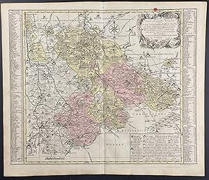 Image du vendeur pour Regional Map of Europe mis en vente par Trillium Antique Prints & Rare Books