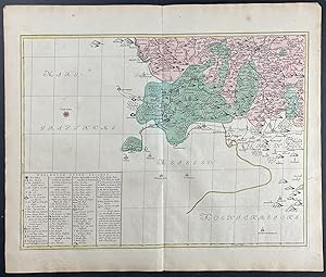 Image du vendeur pour Regional Map of Europe mis en vente par Trillium Antique Prints & Rare Books