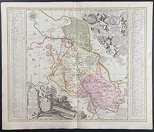 Image du vendeur pour Regional Map of Europe mis en vente par Trillium Antique Prints & Rare Books