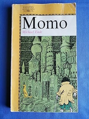 Imagen del vendedor de Momo : o la extraa historia de los ladrones del tiempo y de la nia que devolvi el tiempo a los hombres : una novela-cuento de hadas a la venta por Perolibros S.L.