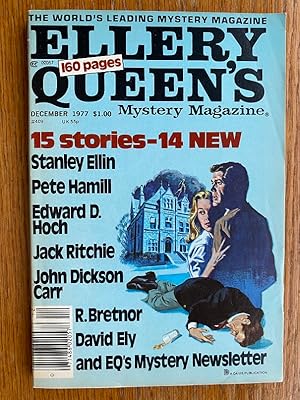 Image du vendeur pour Ellery Queen's Mystery Magazine December 1977 mis en vente par Scene of the Crime, ABAC, IOBA