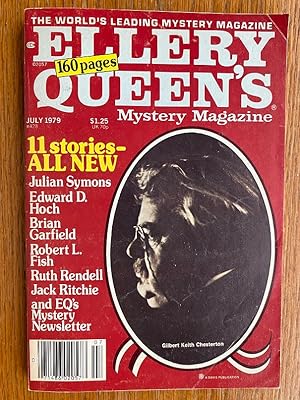 Bild des Verkufers fr Ellery Queen's Mystery Magazine July 1979 zum Verkauf von Scene of the Crime, ABAC, IOBA