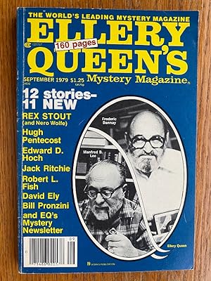 Image du vendeur pour Ellery Queen's Mystery Magazine September 1979 mis en vente par Scene of the Crime, ABAC, IOBA
