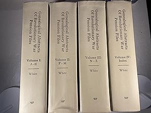 Genealogical Abstracts Of Revolutionary War Pension Files: Vols. 1-4
