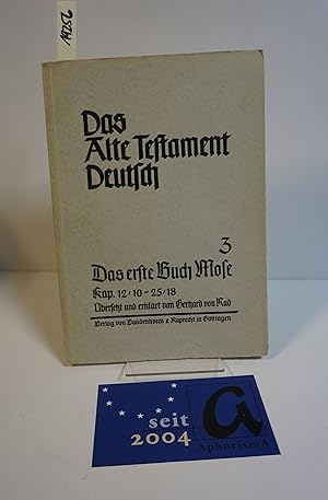 Seller image for Das erste Buch Mose. Kapitel 12,10 - 25,18 . for sale by AphorismA gGmbH