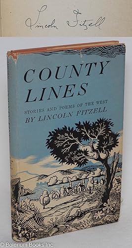 Seller image for County Lines - Stories and Songs of the West for sale by Bolerium Books Inc.