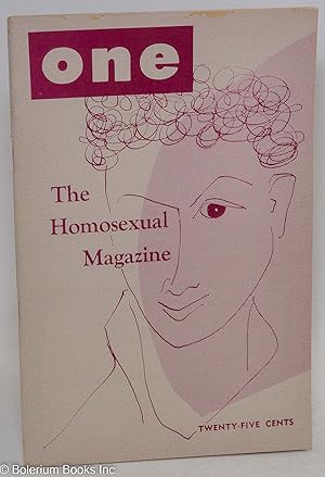 Bild des Verkufers fr ONE; the homosexual magazine vol. 4, #3, March 1956 zum Verkauf von Bolerium Books Inc.