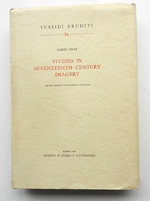 Immagine del venditore per Studies in Seventeenth-Century Imagery. Second edition considerably increased venduto da Buch- und Kunst-Antiquariat Flotow GmbH