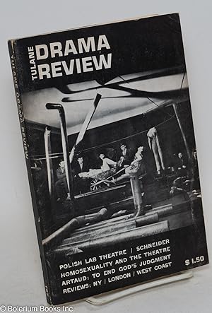 Bild des Verkufers fr The Tulane Drama Review [later known as TDR: the drama review] vol. 9, #3, Spring, 1966: Homosexuality & the Theatre zum Verkauf von Bolerium Books Inc.