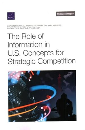 Seller image for Role of Information in U.s. Concepts for Strategic Competition for sale by GreatBookPrices