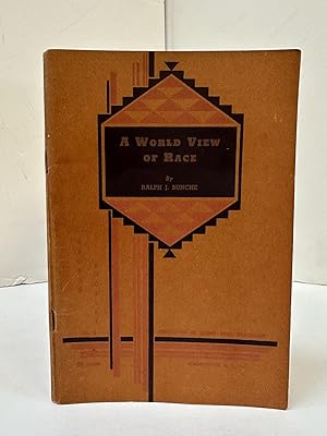 Bild des Verk�ufers f�r A WORLD VIEW OF RACE zum Verkauf von Second Story Books, ABAA