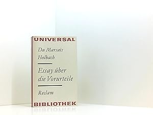 Seller image for Essay ber die Vorurteile for sale by Book Broker