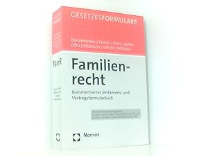 Imagen del vendedor de Familienrecht: Kommentiertes Verfahrens- und Vertragsformularbuch a la venta por Book Broker