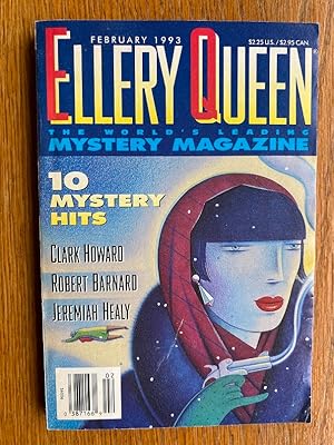 Image du vendeur pour Ellery Queen Mystery Magazine February 1993 mis en vente par Scene of the Crime, ABAC, IOBA